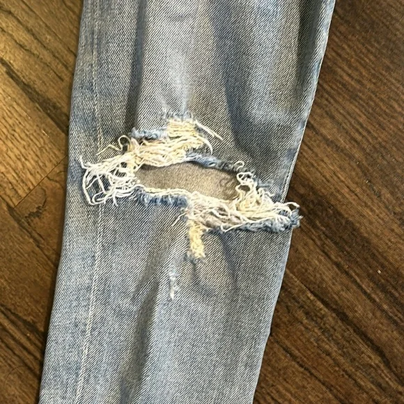 Agolde Toni Pristine Blue Mid Rise Straight Leg Jeans Women’s Size 26 - Picture 8 of 12